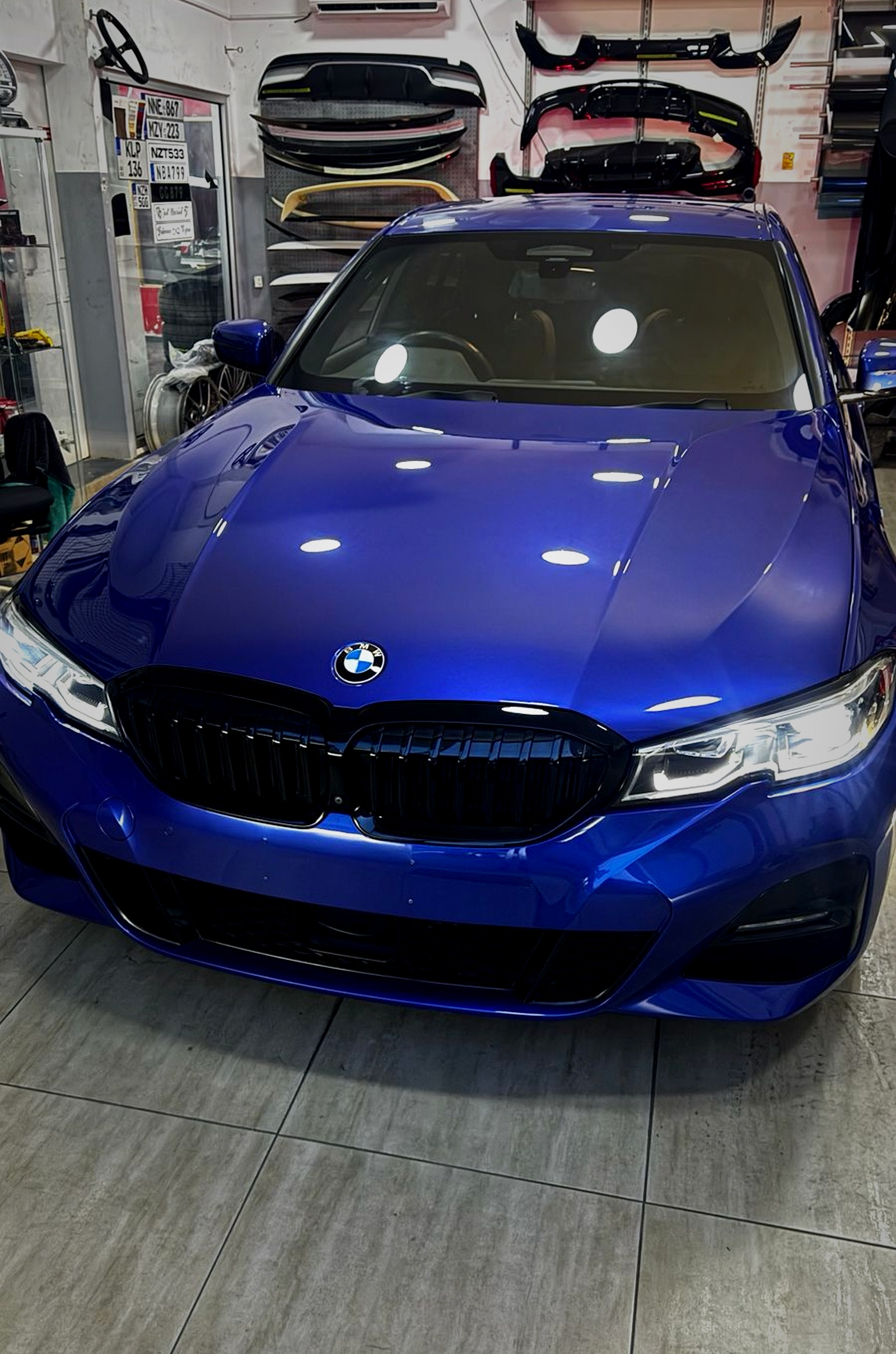 BMW ceramic coating at Olympus Car Center